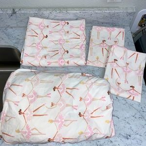 Pottery Barn Kids Ballerina Sheet Set